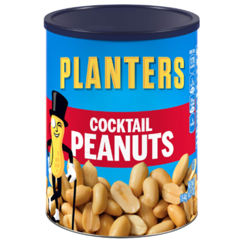 Planters Salted Cocktail Peanuts - 6.5 OZ (Case) Main Image